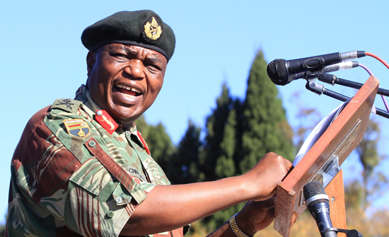 Defence Forces Boss Chiwenga Charms Mugabe